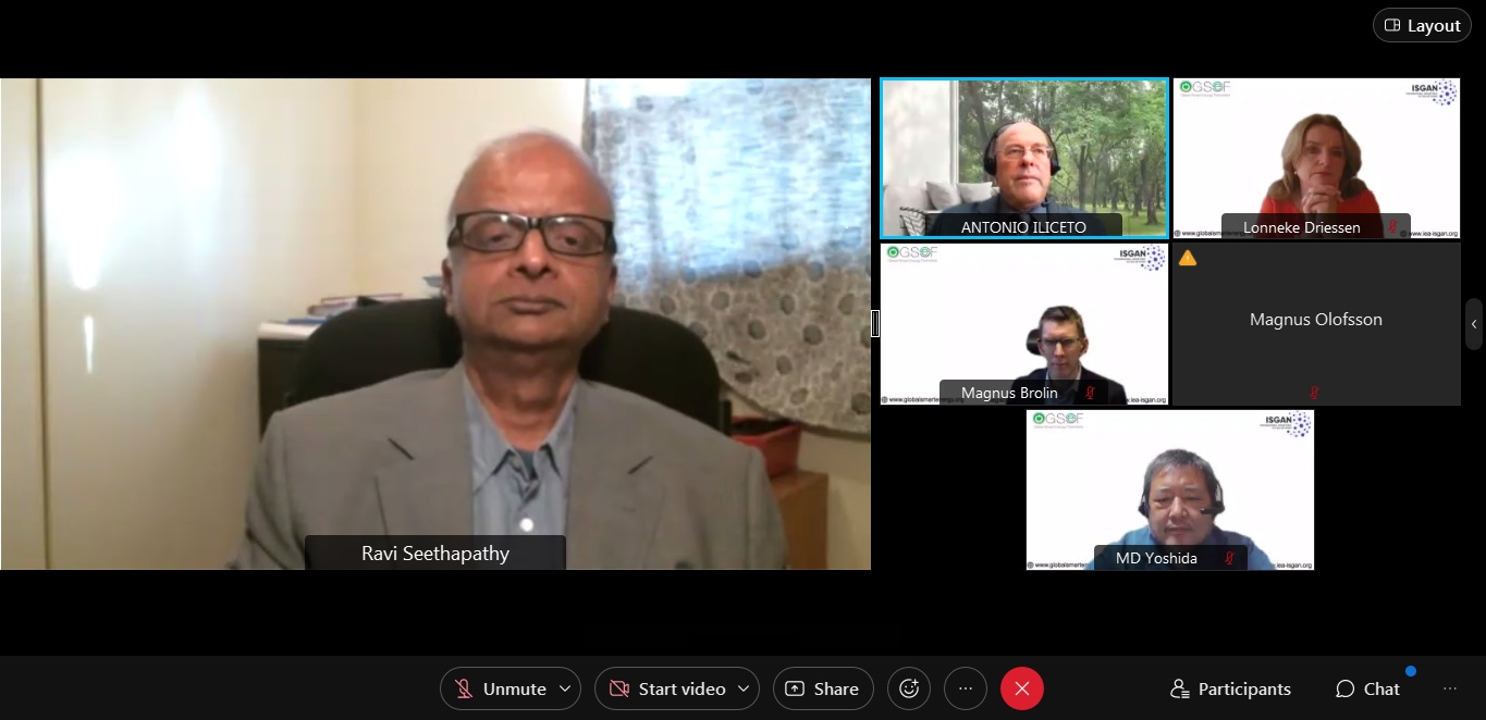 GSEF -ISGAN Webinar on “System Challenges and Opportunities in Electric Vehicle Integration with The Grid”